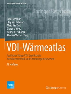 cover image of VDI-Wärmeatlas